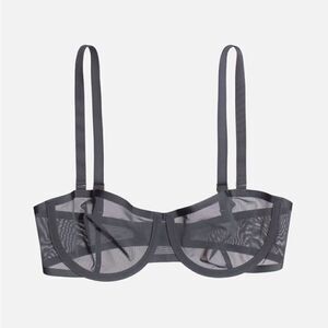 CUUP The Balconette Bra Mesh Grey 38B